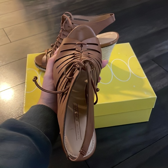 Circa. Joan and David lace up wedge. - Picture 3 of 3